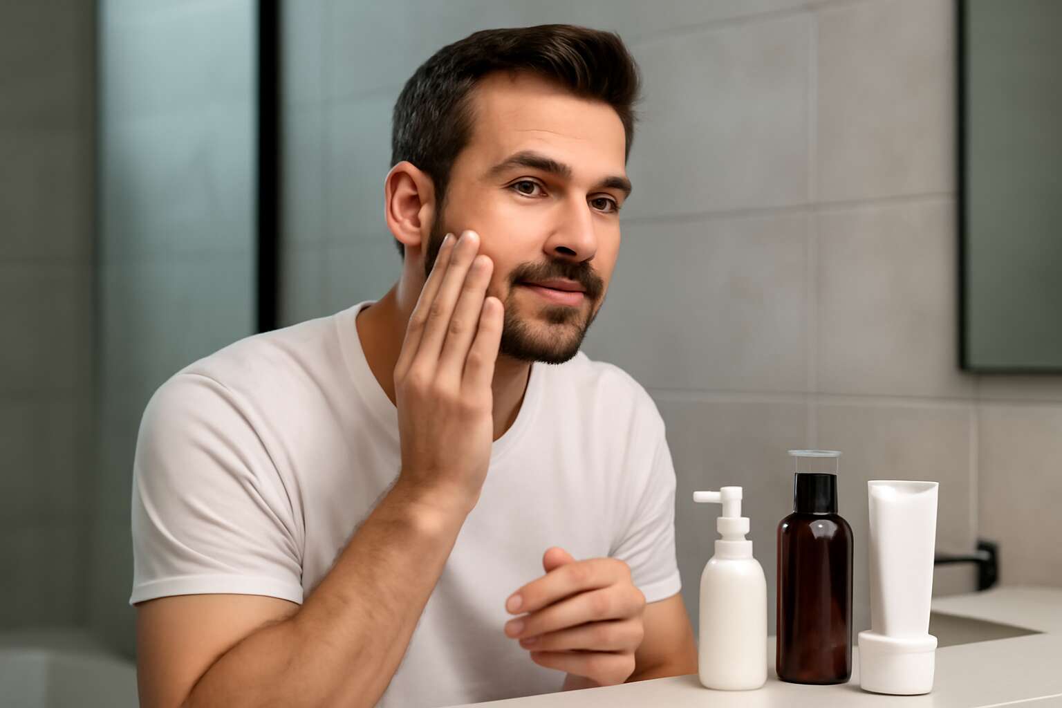 skin care routine for men