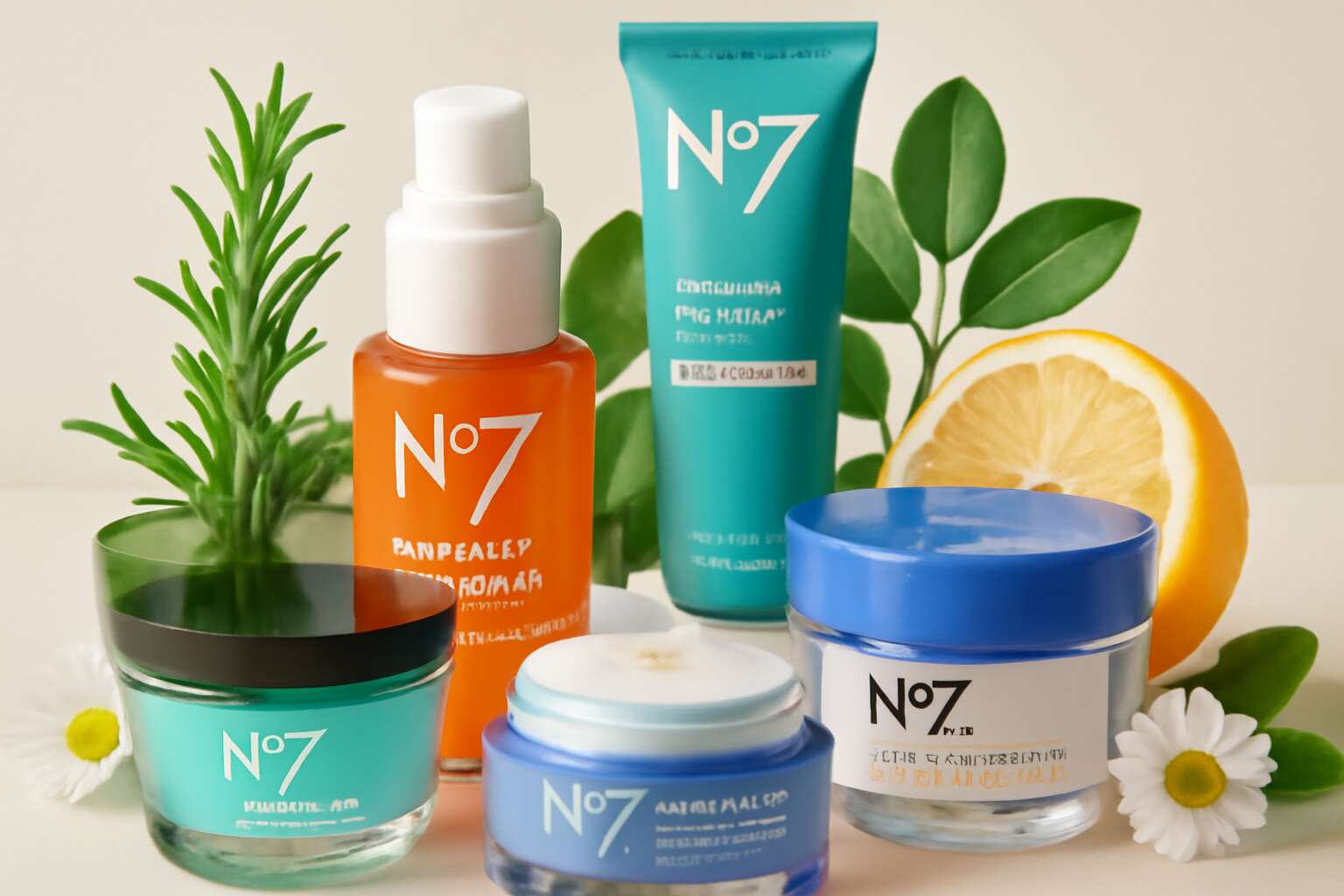 skin care products no 7